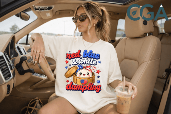 Download Red Blue White Patriotic Dumpling PNG - Blue Collection