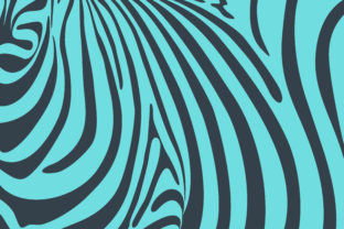 Download Blue Zebra Pattern Background - Blue Collection